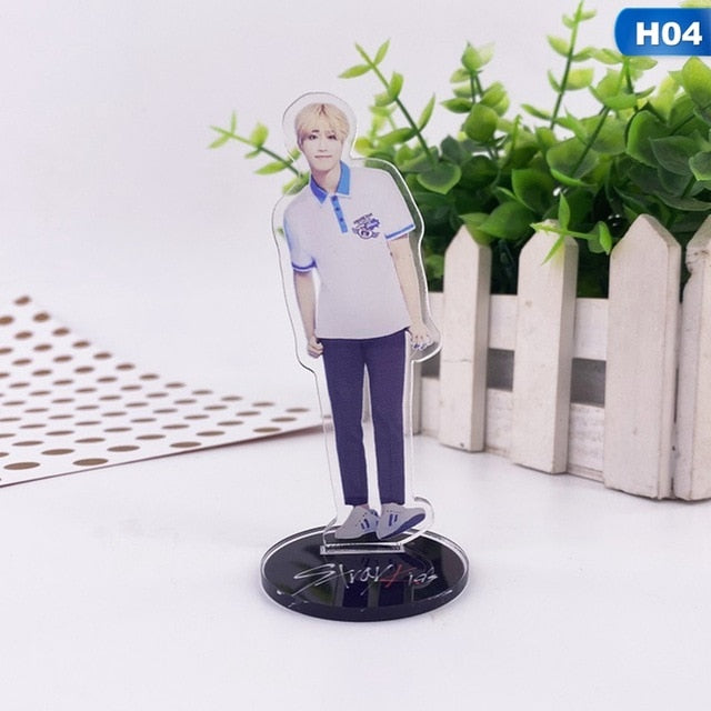 Kpop STRAY KIDS Acrylic Stand Action Figures Stand Desktop Display For Fans Collection Gift Stationery Set