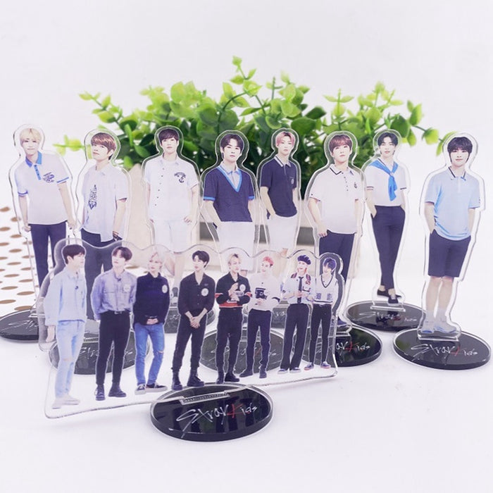 Kpop STRAY KIDS Acrylic Stand Action Figures Stand Desktop Display For Fans Collection Gift Stationery Set