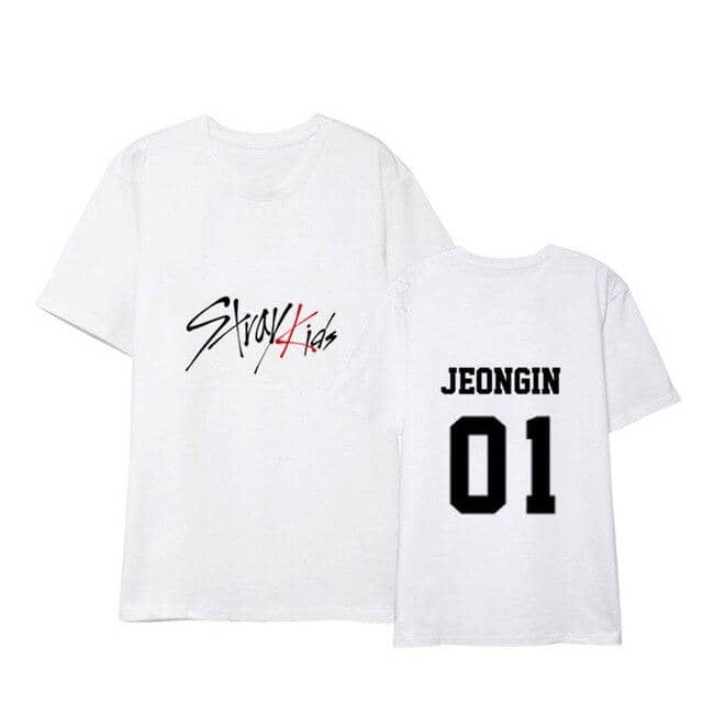 Kpop Newest Kpop STRAY KIDS T Shirts Concert Same Cotton Black White Tshirt Tee Short Sleeve Fashion Summer Tops that you'll fall in love with. At an affordable price at KPOPSHOP, We sell a variety of Kpop STRAY KIDS T Shirts Concert Same Cotton Black White Tshirt Tee Short Sleeve Fashion Summer Tops with Free Shipping.