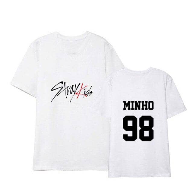 Kpop Newest Kpop STRAY KIDS T Shirts Concert Same Cotton Black White Tshirt Tee Short Sleeve Fashion Summer Tops that you'll fall in love with. At an affordable price at KPOPSHOP, We sell a variety of Kpop STRAY KIDS T Shirts Concert Same Cotton Black White Tshirt Tee Short Sleeve Fashion Summer Tops with Free Shipping.