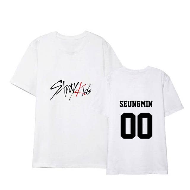 Kpop Newest Kpop STRAY KIDS T Shirts Concert Same Cotton Black White Tshirt Tee Short Sleeve Fashion Summer Tops that you'll fall in love with. At an affordable price at KPOPSHOP, We sell a variety of Kpop STRAY KIDS T Shirts Concert Same Cotton Black White Tshirt Tee Short Sleeve Fashion Summer Tops with Free Shipping.