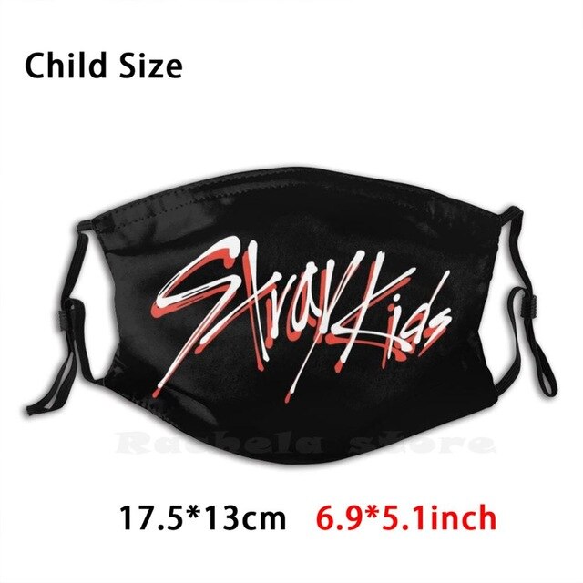 Kpop Stray Kids Mask Print Washable Filter Funny Mouth Stray Kids God S Menu Stray Kids God S Menu Stray Kids Go Live Stray
