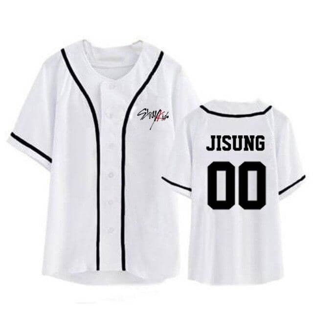 Kpop StrayKids Stray Kids Album Cardigan Shirts Loose  Tops T-shirt DX818