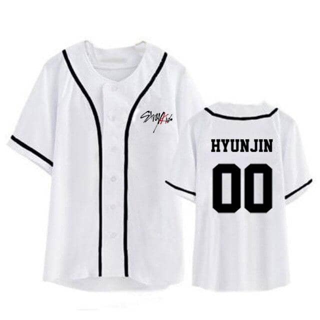 Kpop StrayKids Stray Kids Album Cardigan Shirts Loose  Tops T-shirt DX818