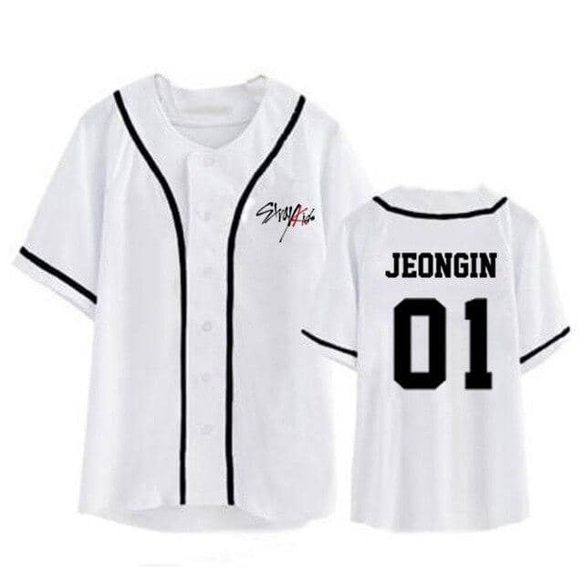Kpop StrayKids Stray Kids Album Cardigan Shirts Loose  Tops T-shirt DX818
