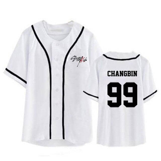 Kpop StrayKids Stray Kids Album Cardigan Shirts Loose  Tops T-shirt DX818
