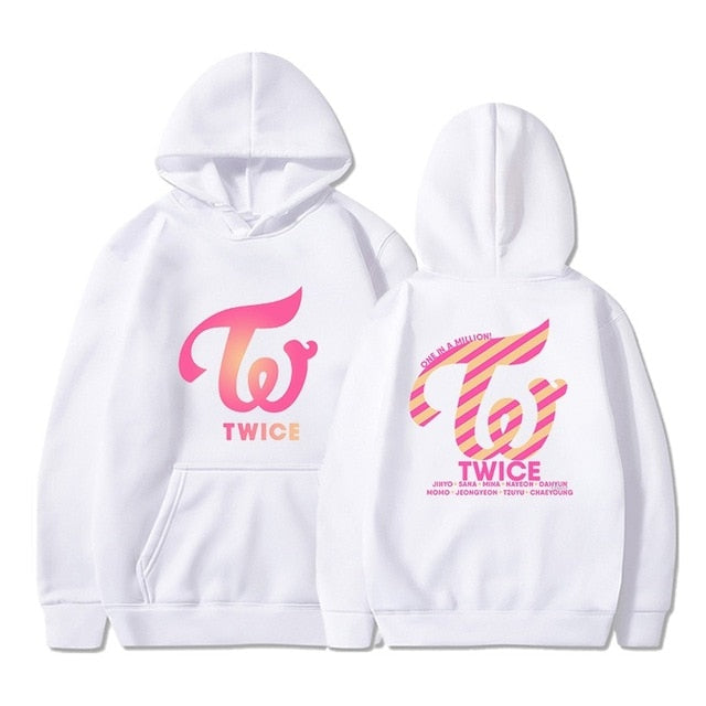 Kpop TWICE Hoodies Sweatshirts Women Men Hoodies