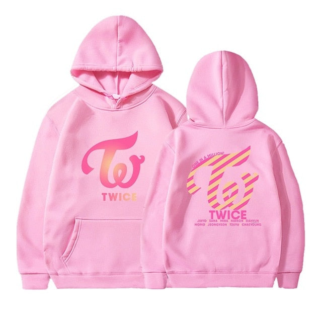 Kpop TWICE Hoodies Sweatshirts Women Men Hoodies