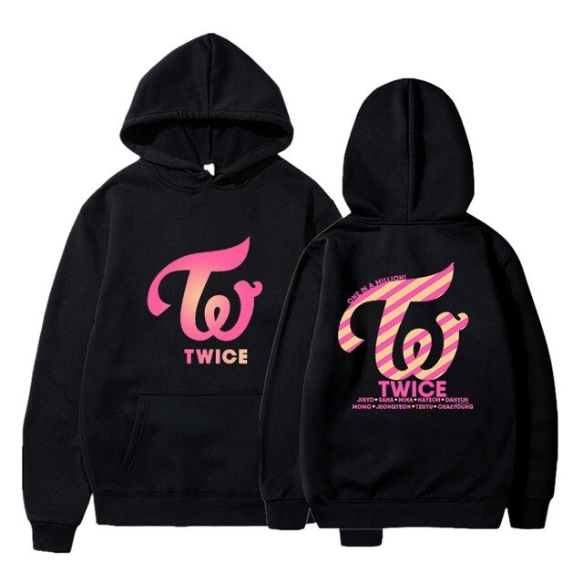 Kpop TWICE Hoodies Sweatshirts Women Men Hoodies