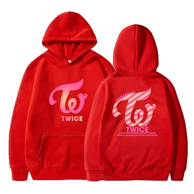 Kpop TWICE Hoodies Sweatshirts Women Men Hoodies