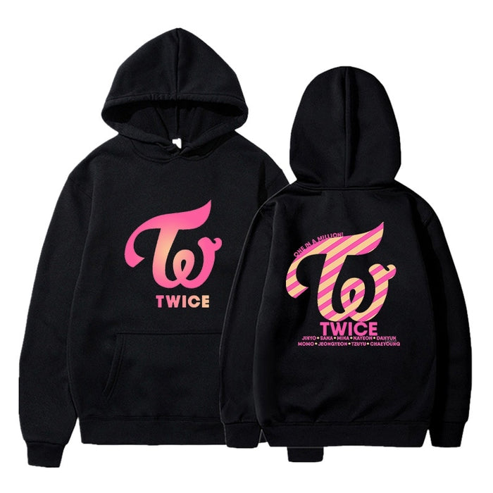 Kpop TWICE Hoodies Sweatshirts Women Men Hoodies