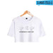 Kpop TXT TOMORROW X TOGETHER Group Logo YEONJUN Women Short T-shirt Pullover Sexy Tee - Kpopshop