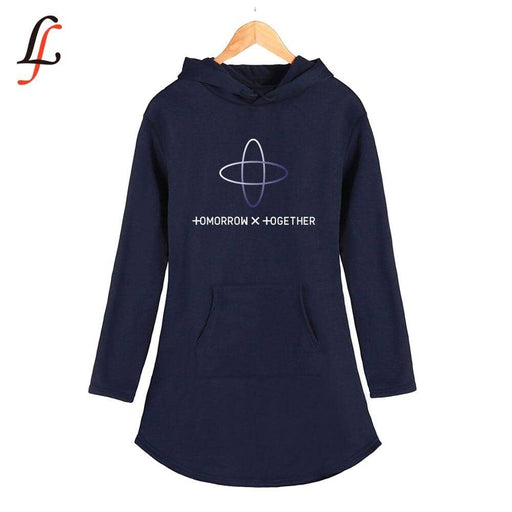 Kpop Newest Kpop TXT tomorrow together Tops Personality Sport Casual Hoodie Dress Summer Fashion Woman Party Night Long Square Up Streetwear that you'll fall in love with. At an affordable price at KPOPSHOP, We sell a variety of Kpop TXT tomorrow together Tops Personality Sport Casual Hoodie Dress Summer Fashion Woman Party Night Long Square Up Streetwear with Free Shipping.
