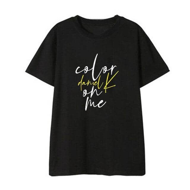 Kpop Newest Kpop WANNA ONE Kang Daniel 2019 Album COLOR ON ME print t Shirt Casual Loose women Tshirt summer Harajuku Short Sleeve tees Tops that you'll fall in love with. At an affordable price at KPOPSHOP, We sell a variety of Kpop WANNA ONE Kang Daniel 2019 Album COLOR ON ME print t Shirt Casual Loose women Tshirt summer Harajuku Short Sleeve tees Tops with Free Shipping.