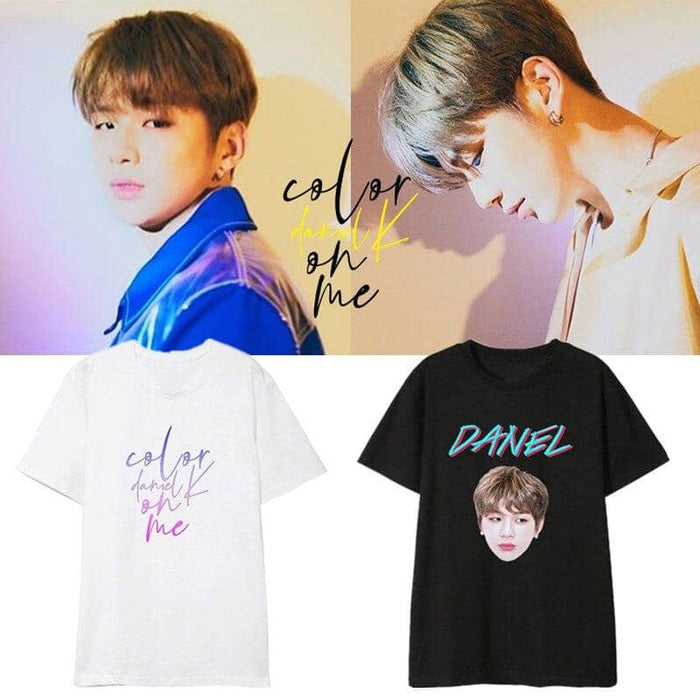 Kpop Newest Kpop WANNA ONE Kang Daniel new Album color on me print t Shirts Hip Hop Casual Loose women Tshirt summer Short Sleeve tees Tops that you'll fall in love with. At an affordable price at KPOPSHOP, We sell a variety of Kpop WANNA ONE Kang Daniel new Album color on me print t Shirts Hip Hop Casual Loose women Tshirt summer Short Sleeve tees Tops with Free Shipping.
