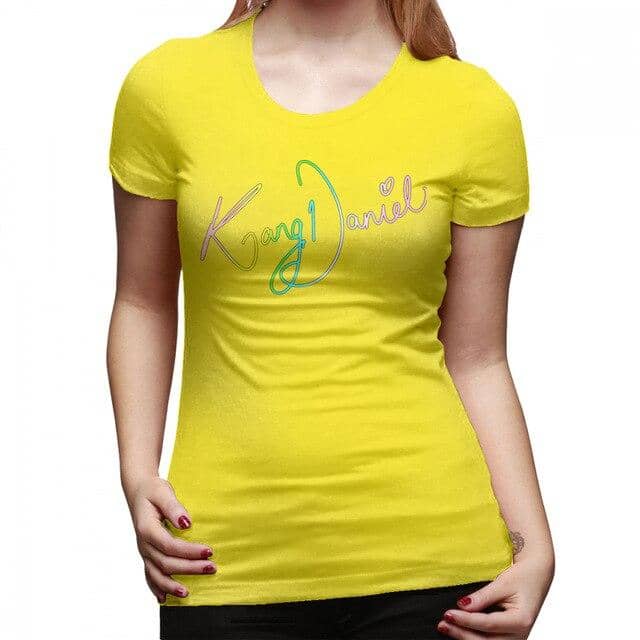 Kpop Newest Kpop Wanna One T-Shirt Kang Daniel Wanna One Kpop T Shirt O Neck Print Women tshirt Plus Size New Fashion Ladies Tee Shirt that you'll fall in love with. At an affordable price at KPOPSHOP, We sell a variety of Kpop Wanna One T-Shirt Kang Daniel Wanna One Kpop T Shirt O Neck Print Women tshirt Plus Size New Fashion Ladies Tee Shirt with Free Shipping.