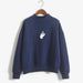 Kpop New Turtleneck Women Funny Gesture Pullover Sudaderas Mujer - Kpopshop
