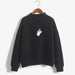 Kpop New Turtleneck Women Funny Gesture Pullover Sudaderas Mujer - Kpopshop