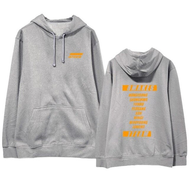 Kpop ateez fans supportive pullover loose unisex fleece/thin Sweatshirt 4 styles 5 colors - Kpopshop