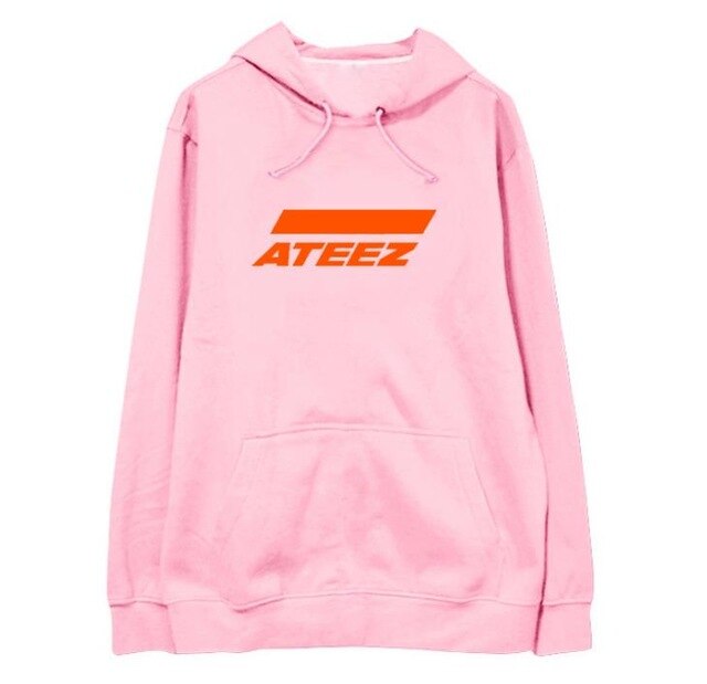 Kpop ateez fans supportive pullover loose unisex fleece/thin Sweatshirt 4 styles 5 colors - Kpopshop