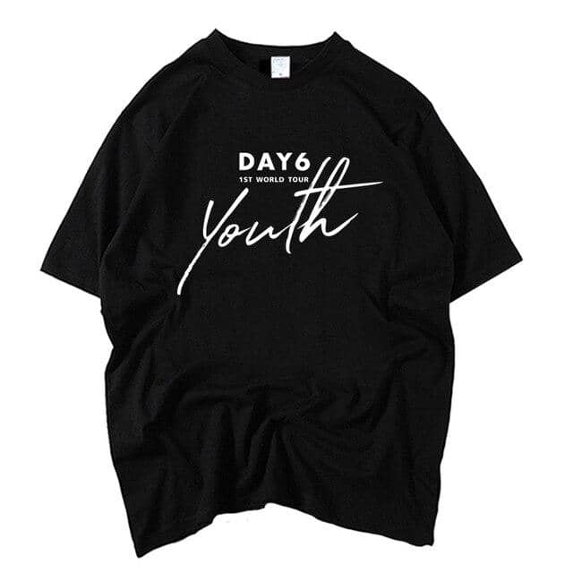 Kpop Newest Kpop day6 1st world tour youth concert same printing o neck t shirt summer style unisex short sleeve day6 loose t-shirt 6 colors that you'll fall in love with. At an affordable price at KPOPSHOP, We sell a variety of Kpop day6 1st world tour youth concert same printing o neck t shirt summer style unisex short sleeve day6 loose t-shirt 6 colors with Free Shipping.