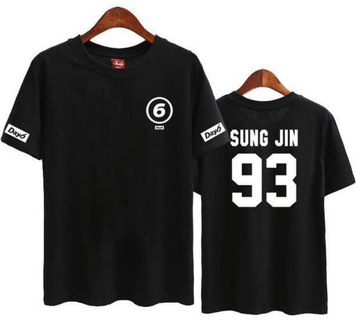 Kpop Newest Kpop day6 day 6 member name printing o neck short sleeve t shirt for summer style lovers white/black loose t-shirt that you'll fall in love with. At an affordable price at KPOPSHOP, We sell a variety of Kpop day6 day 6 member name printing o neck short sleeve t shirt for summer style lovers white/black loose t-shirt with Free Shipping.