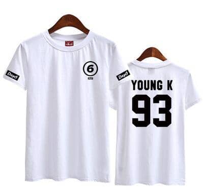 Kpop Newest Kpop day6 day 6 member name printing o neck short sleeve t shirt for summer style lovers white/black loose t-shirt that you'll fall in love with. At an affordable price at KPOPSHOP, We sell a variety of Kpop day6 day 6 member name printing o neck short sleeve t shirt for summer style lovers white/black loose t-shirt with Free Shipping.