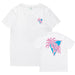 Kpop GOT7 same cartoon trees printing o neck T-Shirt - Kpopshop