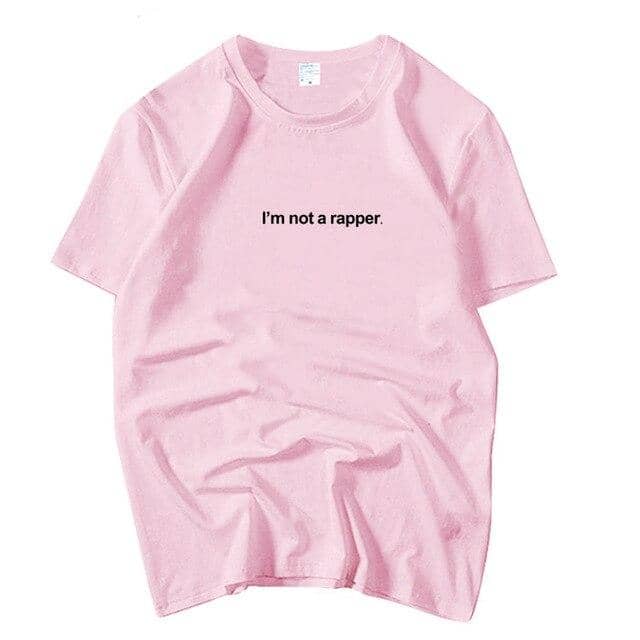 Kpop Newest Kpop nct 127 Lee Tae Yong same i am not a rapper printing o neck short sleeve t shirt summer unisex hip hop loose t-shirt that you'll fall in love with. At an affordable price at KPOPSHOP, We sell a variety of Kpop nct 127 Lee Tae Yong same i am not a rapper printing o neck short sleeve t shirt summer unisex hip hop loose t-shirt with Free Shipping.