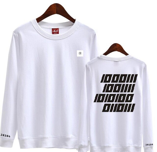 Seventeen japan arena svt concertame printing o neck thin Sweatshirt tshirtpring autumn unisex loose pullover hoodies - Kpopshop