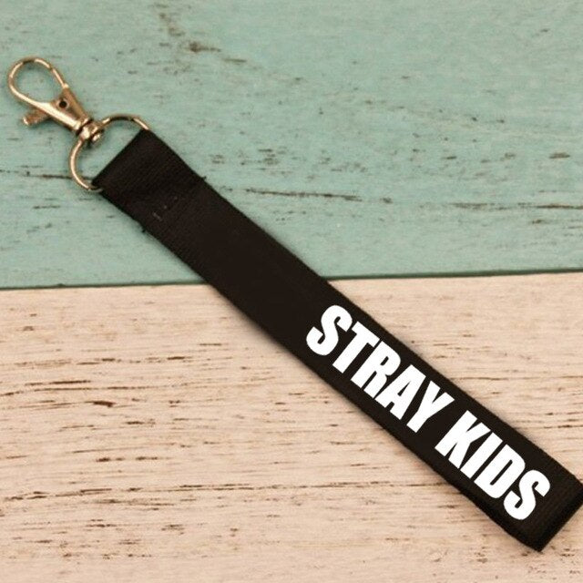 Kpop Stray kids keychains cute creative phone pendant hang rope fashion stray kids Keychains - Kpopshop