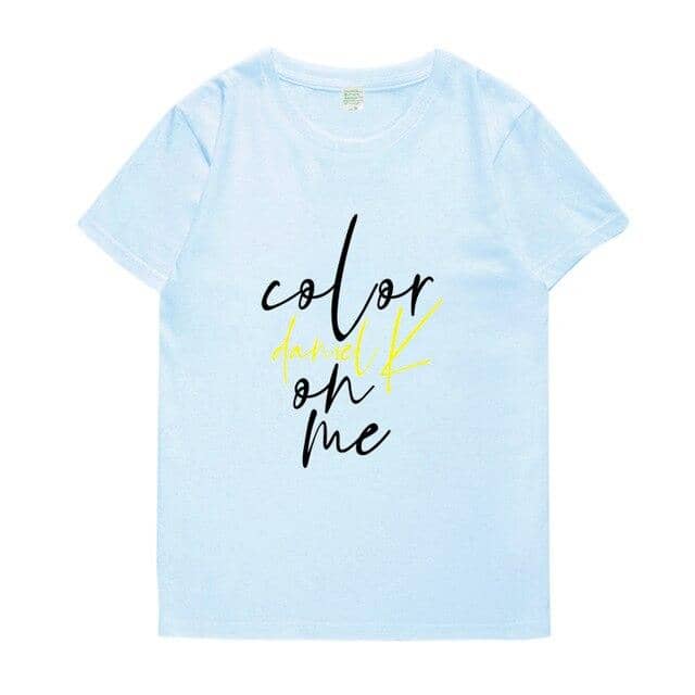 Kpop Newest Kpop wanna one daniel color one me album printing t shirt unisex summer style fashion o neck short sleeve t-shirt that you'll fall in love with. At an affordable price at KPOPSHOP, We sell a variety of Kpop wanna one daniel color one me album printing t shirt unisex summer style fashion o neck short sleeve t-shirt with Free Shipping.