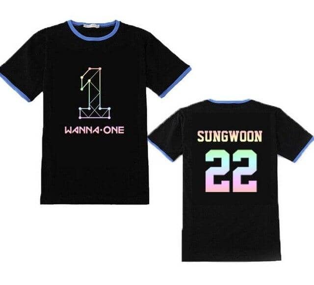 Kpop Newest Kpop wanna one member name laser printing black t shirt for summer unisex fashion o neck short sleeve t-shirt lovers top tees that you'll fall in love with. At an affordable price at KPOPSHOP, We sell a variety of Kpop wanna one member name laser printing black t shirt for summer unisex fashion o neck short sleeve t-shirt lovers top tees with Free Shipping.