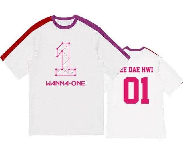 Kpop Newest Kpop wanna one member name printing o neck short sleeve t-shirt summer fashion unisex patchwork loose t shirt lovers tees that you'll fall in love with. At an affordable price at KPOPSHOP, We sell a variety of Kpop wanna one member name printing o neck short sleeve t-shirt summer fashion unisex patchwork loose t shirt lovers tees with Free Shipping.