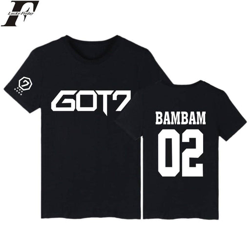 Kpop Newest GOT7 Kpop BAMBAM Short Sleeve Tshirt Womens Brand Hip Hop Jackson Summer Tee Shirt Women Funny Korean T Shirt WoMen that you'll fall in love with. At an affordable price at KPOPSHOP, We sell a variety of GOT7 Kpop BAMBAM Short Sleeve Tshirt Womens Brand Hip Hop Jackson Summer Tee Shirt Women Funny Korean T Shirt WoMen with Free Shipping.