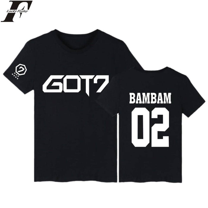 Kpop Newest GOT7 Kpop BAMBAM Short Sleeve Tshirt Womens Brand Hip Hop Jackson Summer Tee Shirt Women Funny Korean T Shirt WoMen that you'll fall in love with. At an affordable price at KPOPSHOP, We sell a variety of GOT7 Kpop BAMBAM Short Sleeve Tshirt Womens Brand Hip Hop Jackson Summer Tee Shirt Women Funny Korean T Shirt WoMen with Free Shipping.