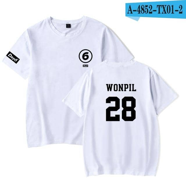 Kpop Newest kpop Day6 fashion T-shirts print fashion hip hop couple men women t shirt casual tee shirt short sleeve t-shirt top that you'll fall in love with. At an affordable price at KPOPSHOP, We sell a variety of kpop Day6 fashion T-shirts print fashion hip hop couple men women t shirt casual tee shirt short sleeve t-shirt top with Free Shipping.