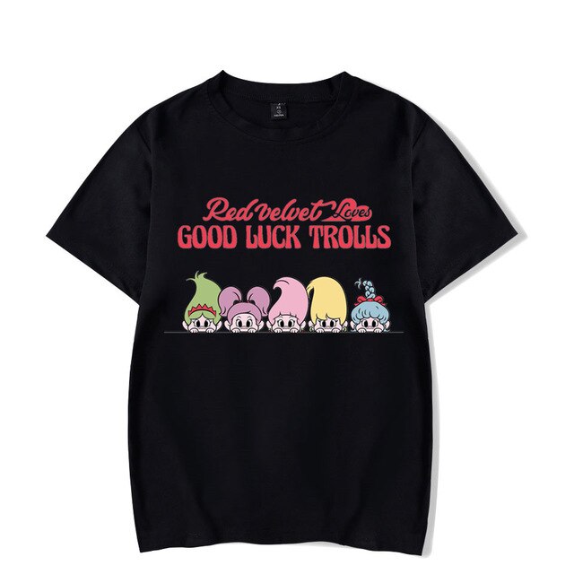 Red Velvet Kpop Summer T-shirt Short Sleeve 2021 New Arrival Cool Fashion Casual Stylish T-shirt Women/men
