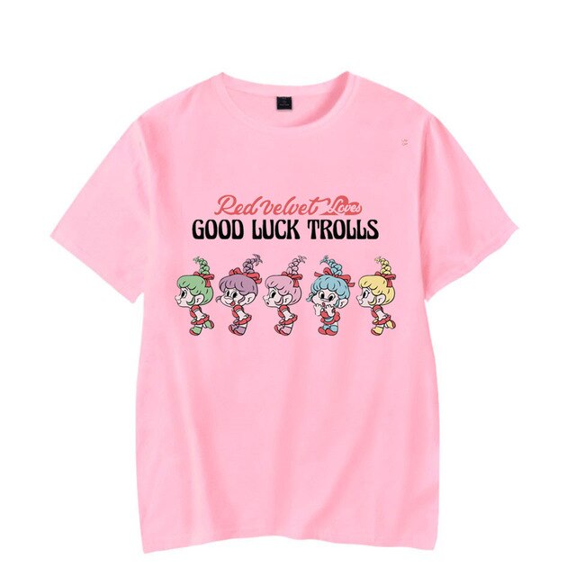 Red Velvet Kpop Summer T-shirt Short Sleeve 2021 New Arrival Cool Fashion Casual Stylish T-shirt Women/men