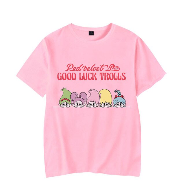 Red Velvet Kpop Summer T-shirt Short Sleeve 2021 New Arrival Cool Fashion Casual Stylish T-shirt Women/men