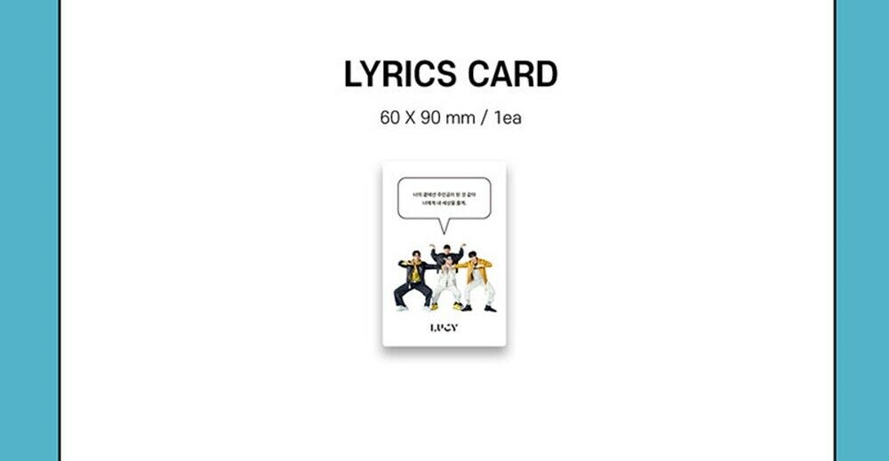 KPop Album LUCY - 3RD SINGLE ALBUM [INSIDE]
