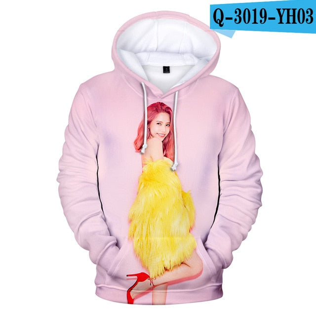 MAMAMOO Hoodies Sweatshirts Women/Men Casual Hoodies 3D Hoodies MAMAMOO And EXID Sweatshirts Women Fashion Long Sleeve