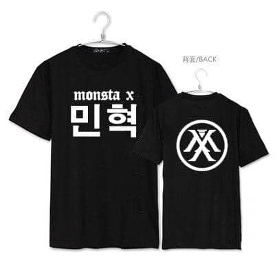 Kpop Newest MONSTA X KPOP Summer 2019 new Cotton Round neck men women coat Korean version black white letter printing Short-sleeved T-shirt that you'll fall in love with. At an affordable price at KPOPSHOP, We sell a variety of MONSTA X KPOP Summer 2019 new Cotton Round neck men women coat Korean version black white letter printing Short-sleeved T-shirt with Free Shipping.