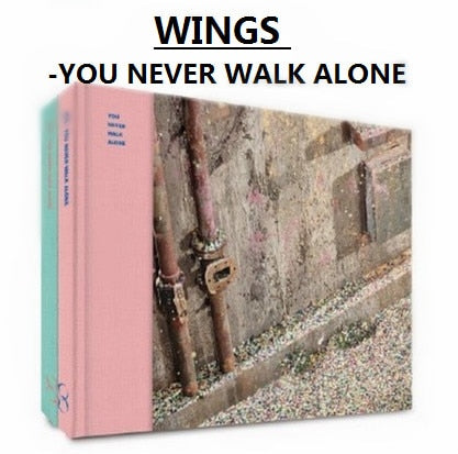 KPop Album~ HOT-BOYS WINGS: You Never Walk Alone, Album Set CD