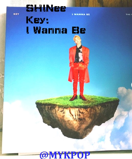 Kpop Album ~ SHINee Key: I Wanna Be Album Kihno Version, KPOP Fans Collection