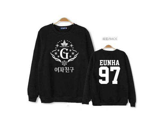 Mainlead KPOP GFRIEND Snowflake 3rd Album SINB UM JI Unsiex Pullover Hoodie