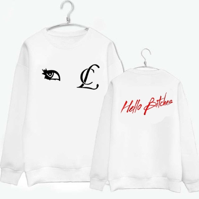 Mainlead Kpop 2NE1 CL Hello Bitches Video Pullover Hoodie Sweatershirt