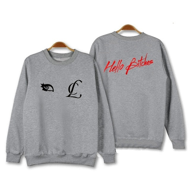 Mainlead Kpop 2NE1 CL Hello Bitches Video Pullover Hoodie Sweatershirt
