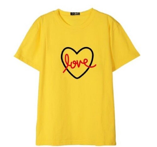 Red Velvet KPOP 2021 summer tops K-POP T-shirt Women tops Joy Unisex Men