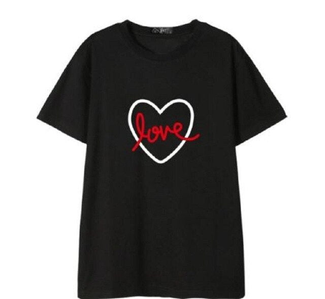 Red Velvet KPOP 2021 summer tops K-POP T-shirt Women tops Joy Unisex Men